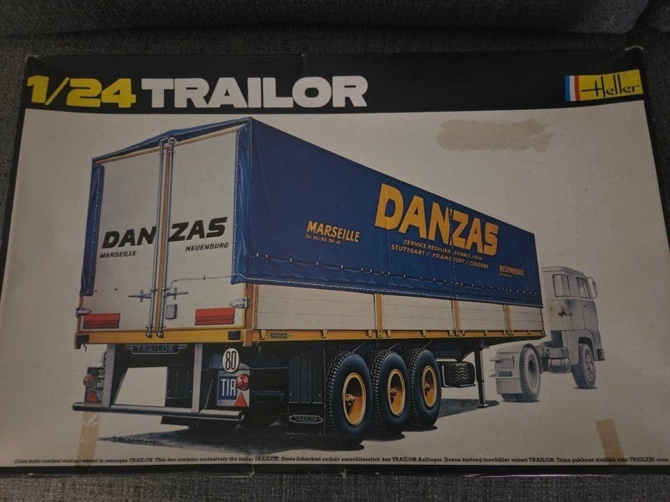 Heller nr.771 trailer, Ophalen of Verzenden, Groter dan 1:32, Truck