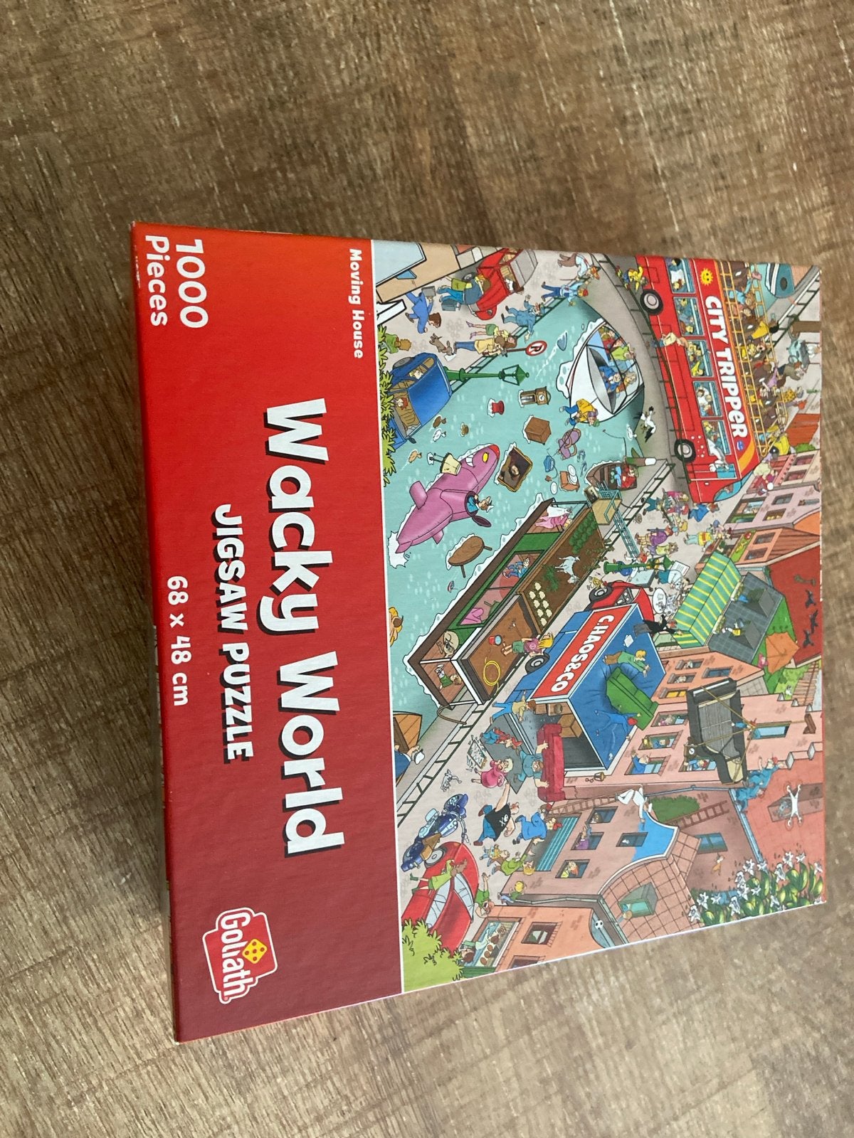 Goliath Wacky World Jigsaw Puzzle - 1000 stukjes, Ophalen, 500 t/m 1500 stukjes, Zo goed als nieuw, Legpuzzel