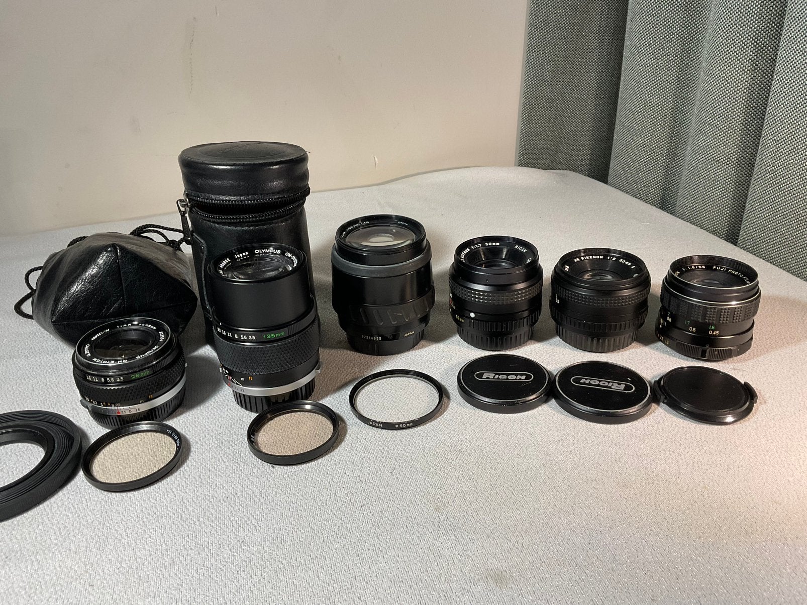 6 stuks analoge lenzen van a-merken, Ophalen of Verzenden, Zo goed als nieuw, Telelens, Zoom