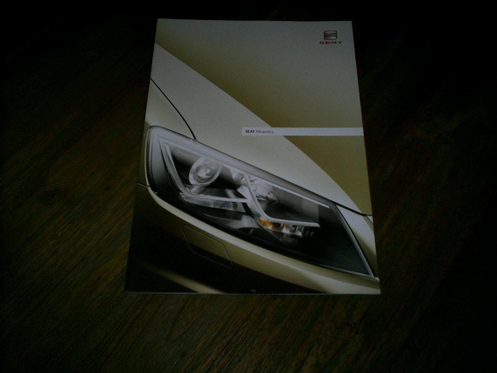 Seat Alhambra 1 / 2011 32 pag., Verzenden, Zo goed als nieuw, Overige merken