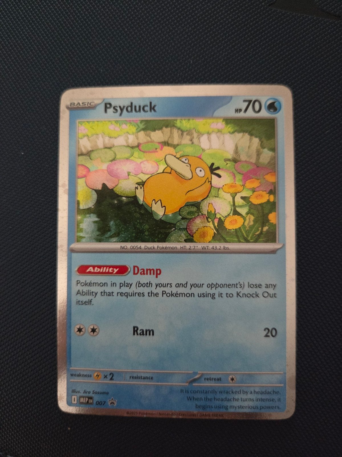Psyduck MEP 007 Black Star Promo Pokémon kaart, Hobby en Vrije tijd, Verzamelkaartspellen | Pokémon, Ophalen of Verzenden, Zo goed als nieuw