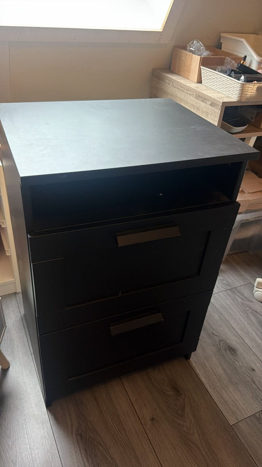 Ikea Brimnes Ladekast 2 laden, Ophalen, 50 tot 100 cm, Zo goed als nieuw, 3 of 4 laden
