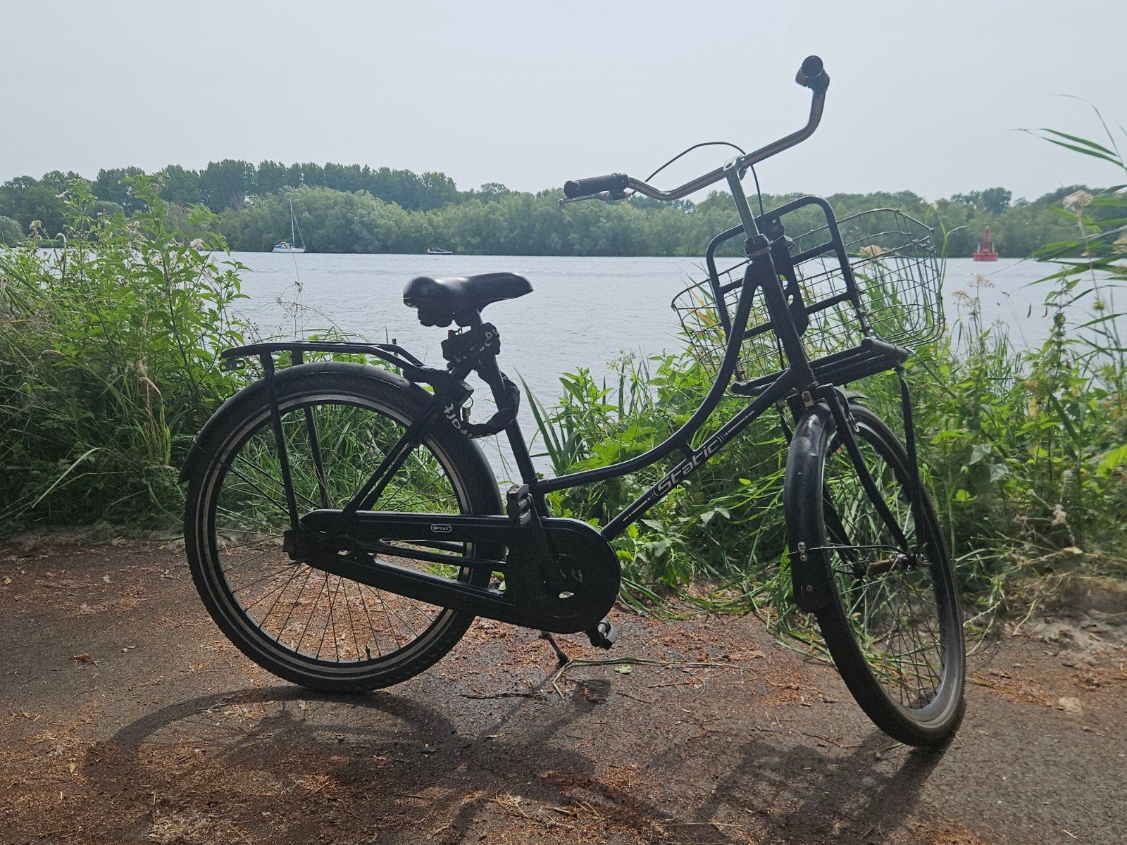 Sparta Transportfiets Dames - Zwart - Gebruikt, Ophalen, Terugtraprem, Sparta, Gebruikt