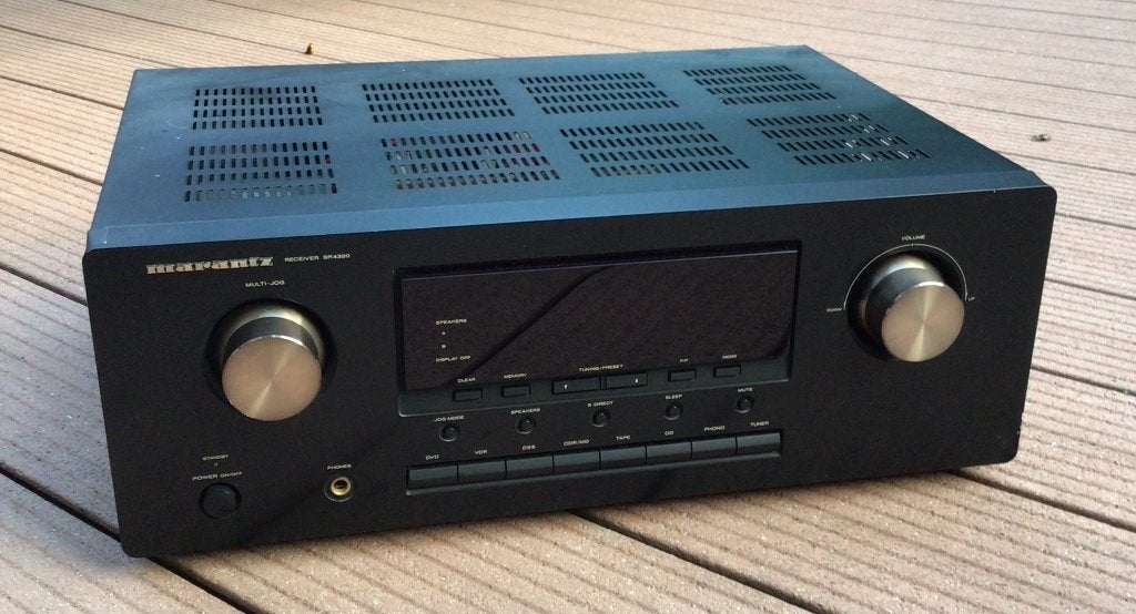 Vintage Marantz SR 4320 receiver zwart, Marantz, Gebruikt, Ophalen of Verzenden, 60 tot 120 watt