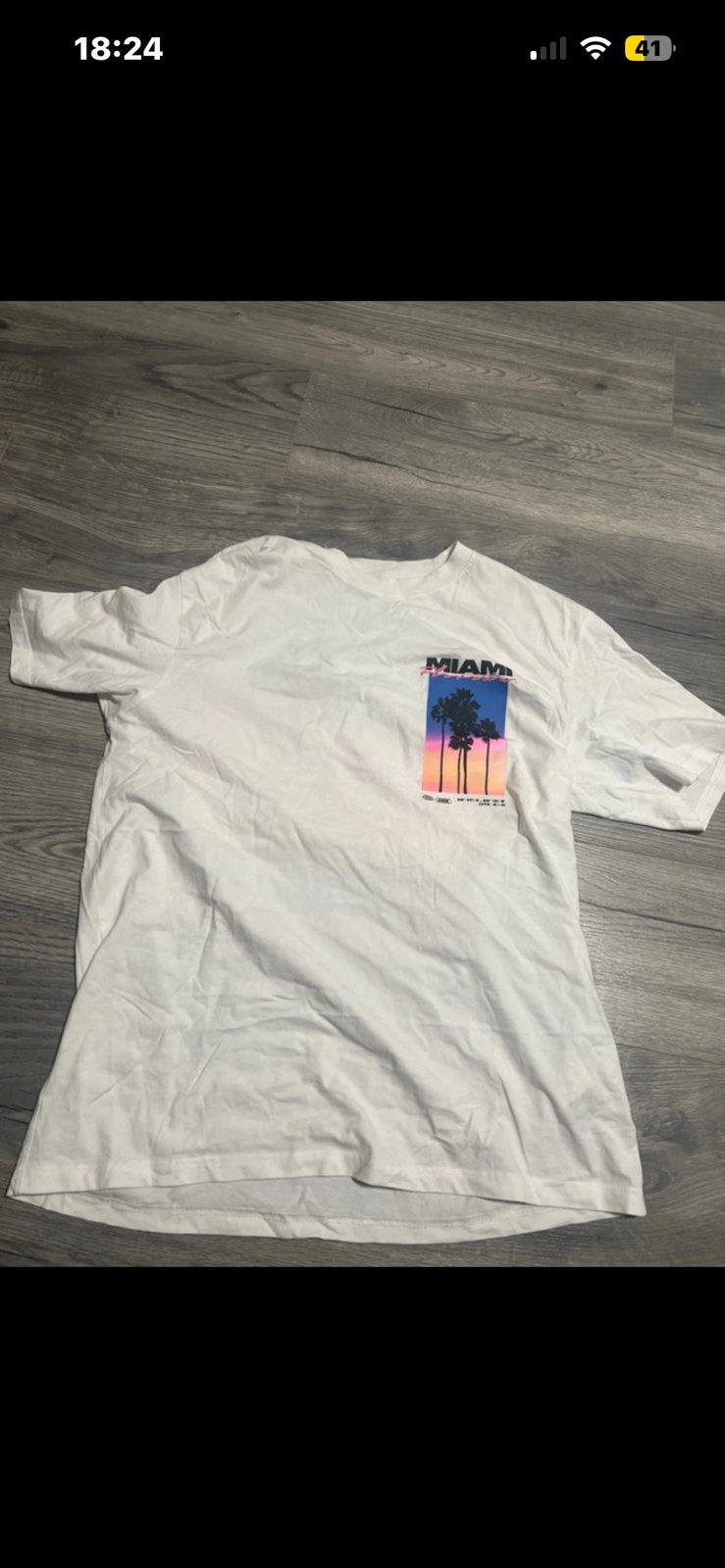 Gratis shirt, Ophalen, Gedragen, Maat 52/54 (L)