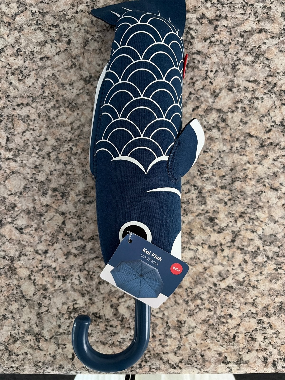 Leuke Balvi Koi Vis Paraplu - Nieuw in verpakking, Ophalen of Verzenden, Nieuw, Blauw