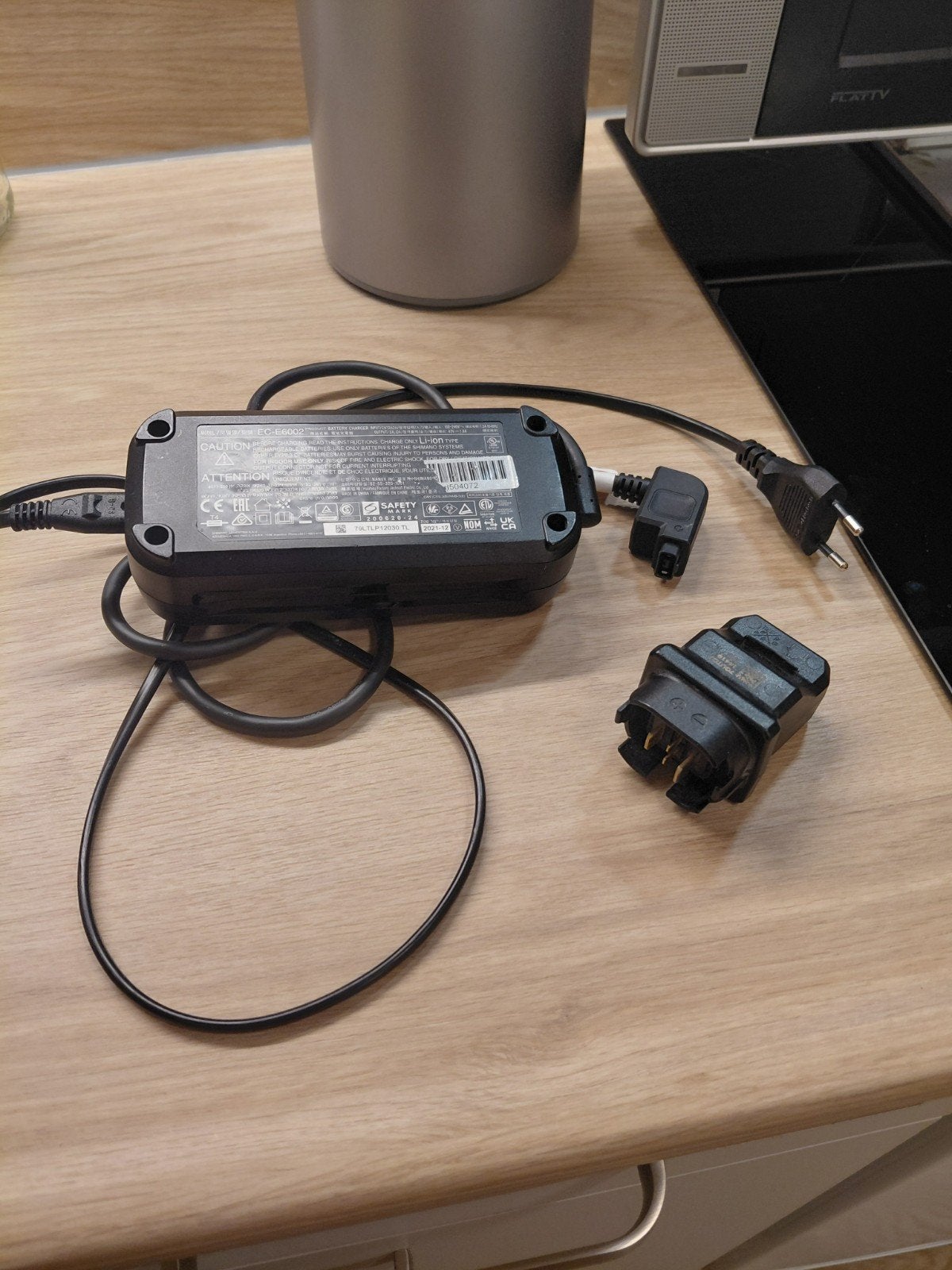 Shimano EC-E6002 E-bike acculader, Ophalen of Verzenden, Gebruikt