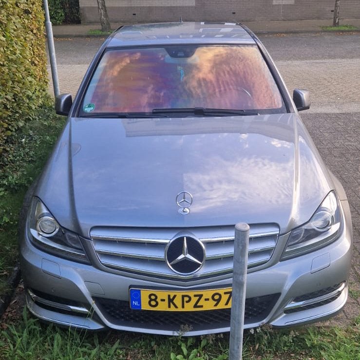 Mercedes-Benz C-Klasse 1.8 C200 Kompressor Sedan, Auto's, Automaat, 1800 kg, Zwart, 4 cilinders
