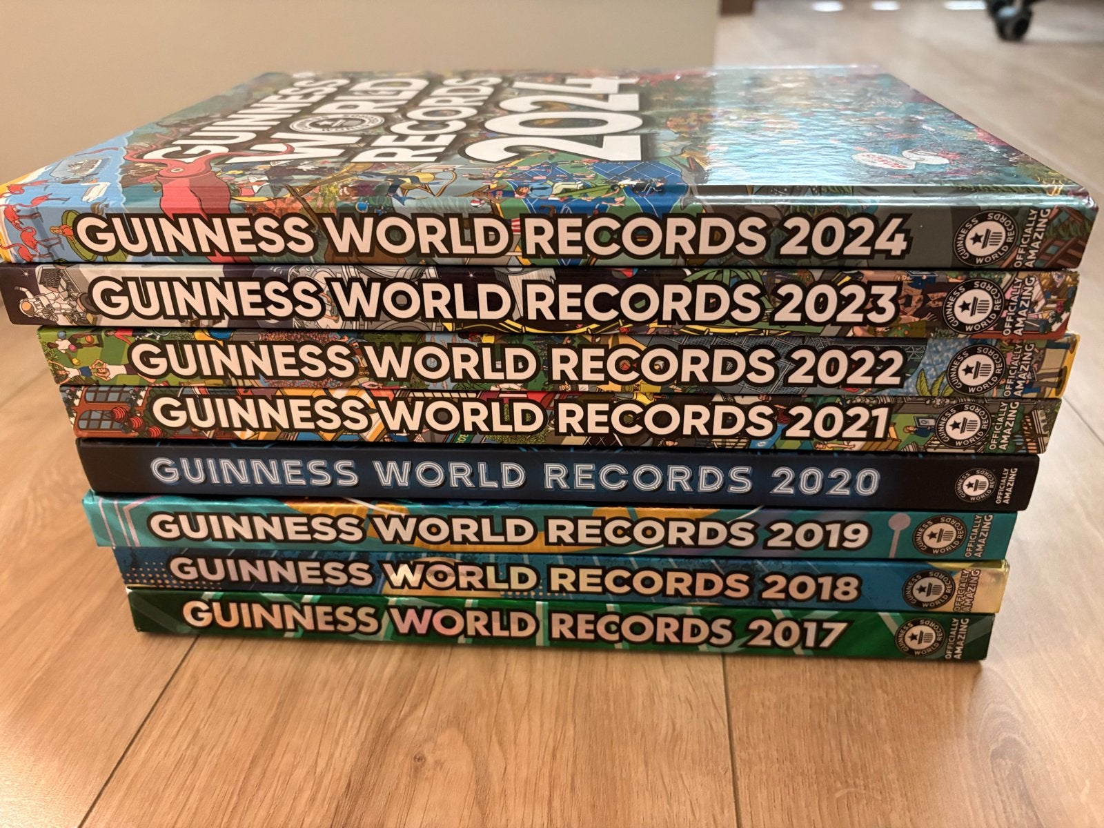 Guinness World Records Boeken Collectie 2017-2024, Ophalen, Zo goed als nieuw, Europa overig