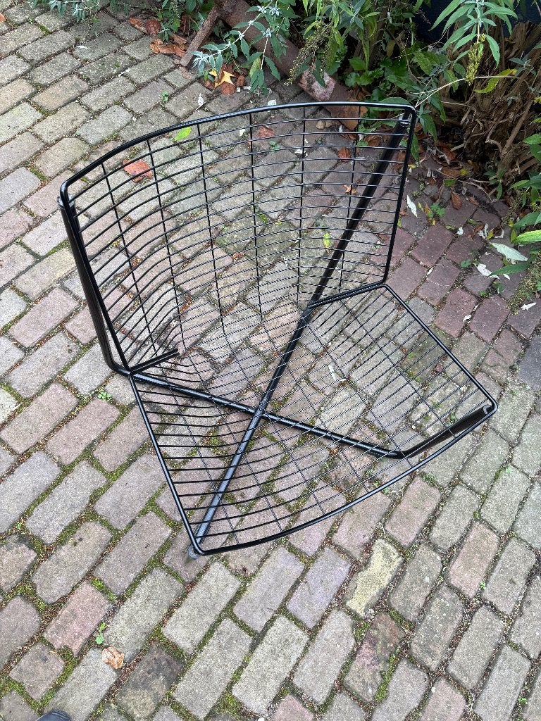 Niels Gammelgaard Jarpen fauteuil Ikea, Ophalen, 75 tot 100 cm, Zo goed als nieuw, Metaal
