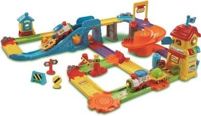 Vtech Toet Toet trein en auto’s, Ophalen, Gebruikt, Overige typen, Met licht