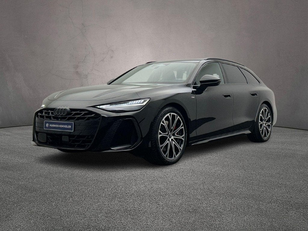 Audi A6 Avant 3.0 V6 quattro S Edition | Trekhaak | Panorama, Auto's, Audi, Stof, 4 cilinders, 2500 kg, Zwart