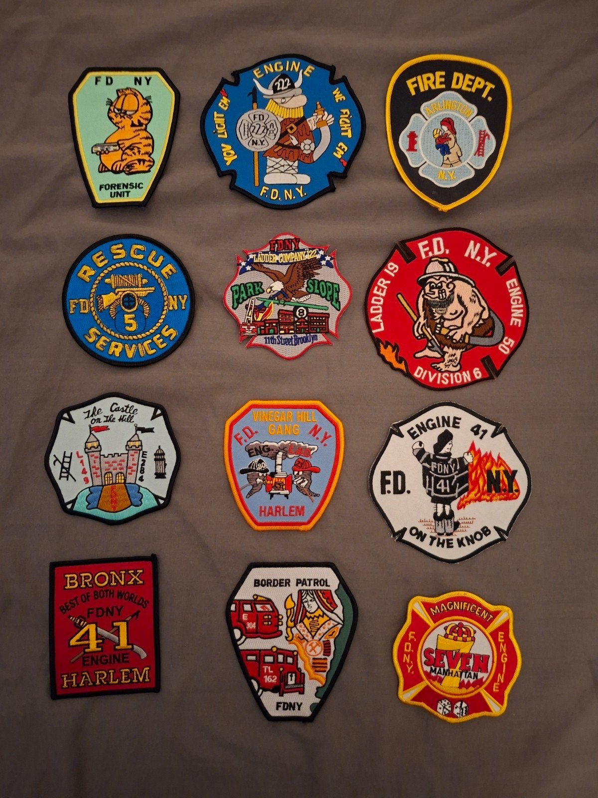 FDNY Brandweer Emblemen - Diverse Collectie, Ophalen of Verzenden, Nieuw
