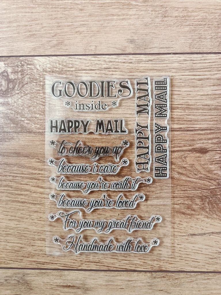 Clear Stamps Goodies, Ophalen of Verzenden, Zo goed als nieuw, Clearstamp