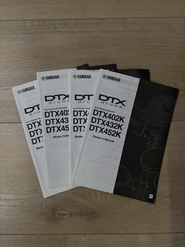 Foto 8 van Yamaha DTX432K E-Drum Set - Volledig & Werkend + koptelefoon