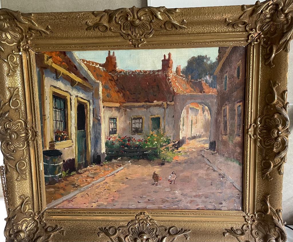 Antiek schilderij, Antiek en Kunst, Kunst | Schilderijen | Klassiek, Ophalen