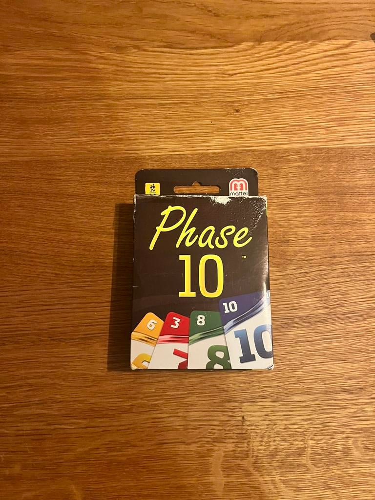 Phase 10 kaartspel, Hobby en Vrije tijd, Ophalen of Verzenden, Zo goed als nieuw