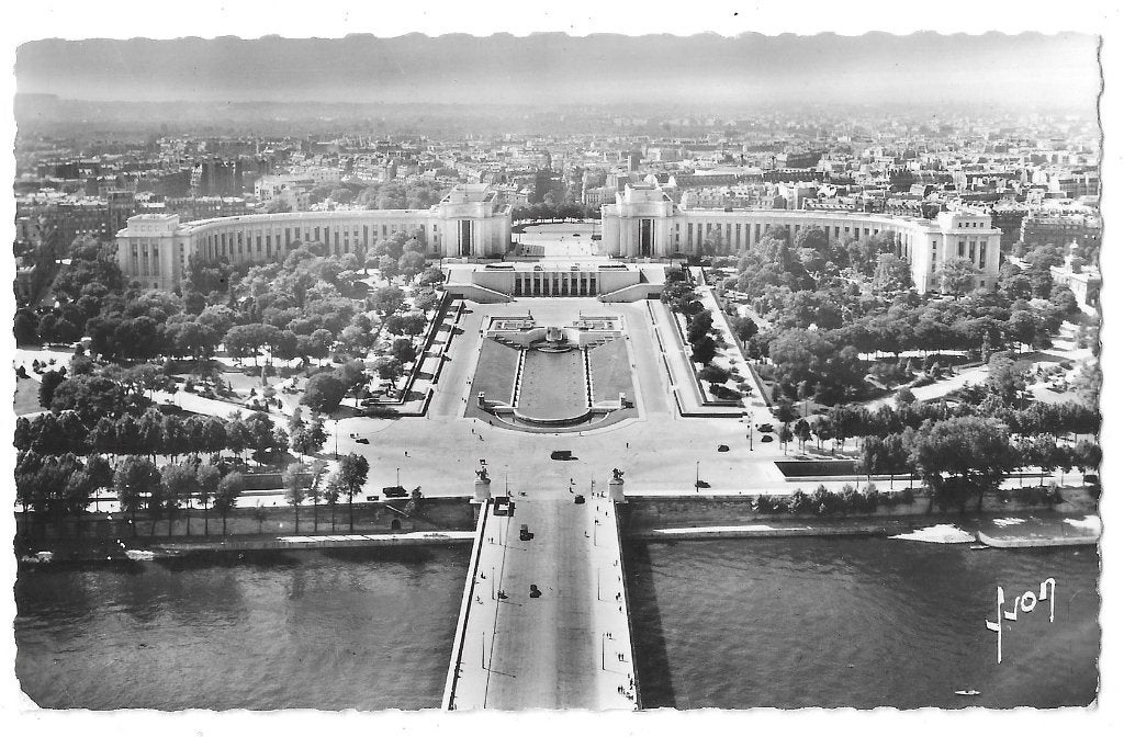 AK Parijs - Le Palais de Chaillot, Verzenden, 1940 tot 1960, Gelopen, Frankrijk