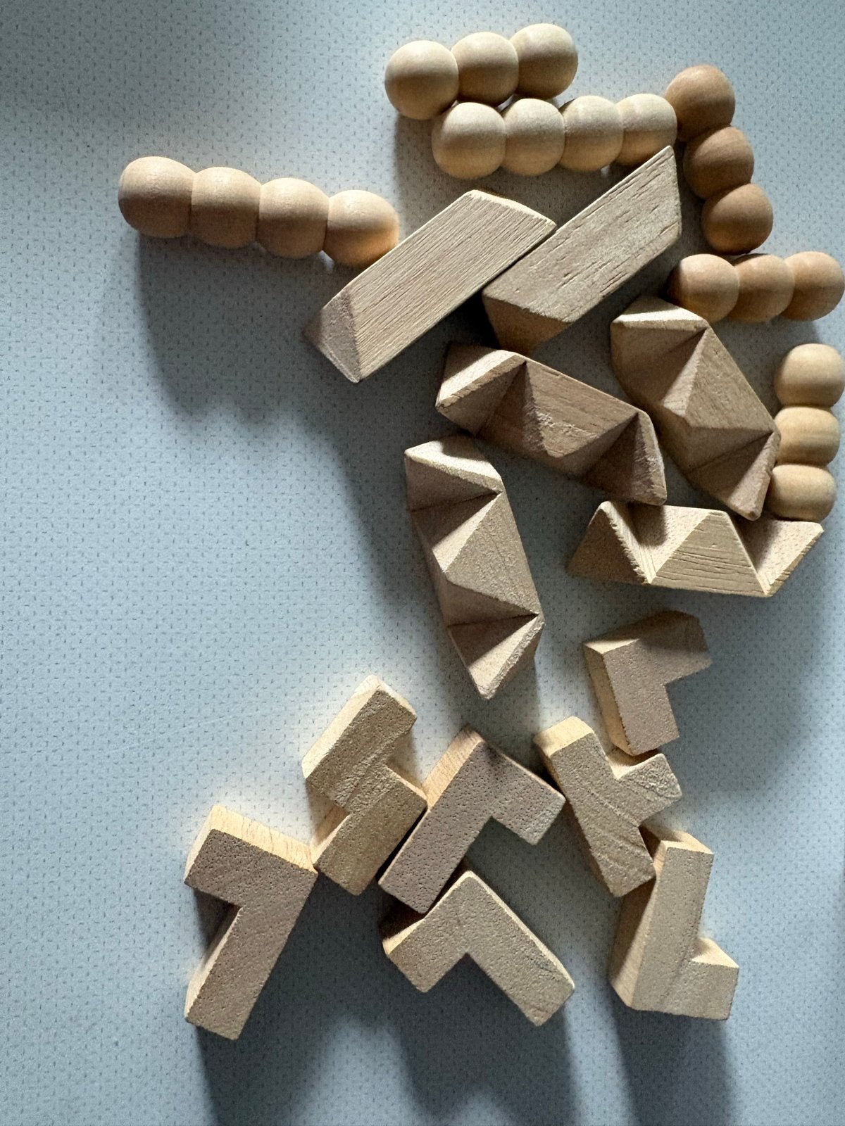 Houten Geheugenspel / Brain Teaser Set - 3 Stuks, Ophalen of Verzenden, Gebruikt, Overige typen