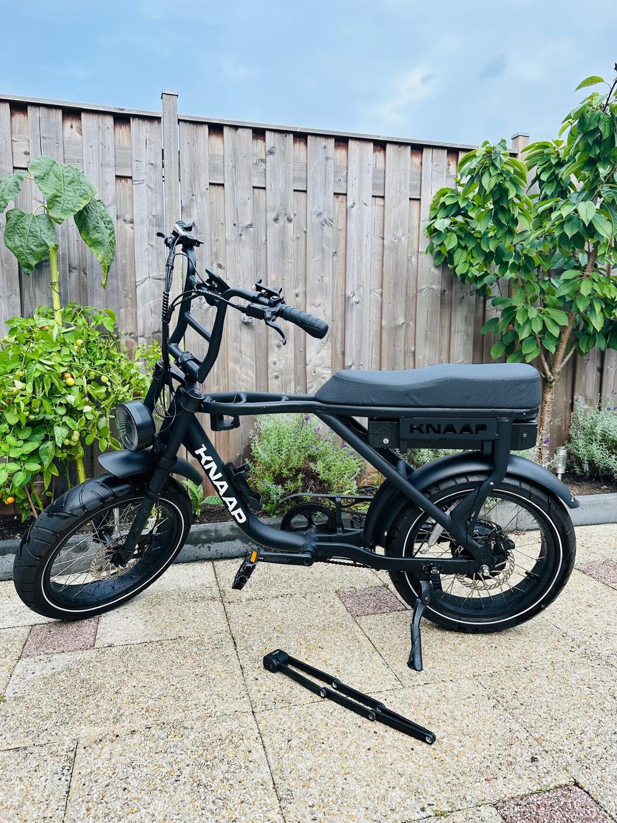 KNAAP BIKE AMS-X MAT ZWART, 47 tot 51 cm, Ophalen, Zo goed als nieuw, Overige merken