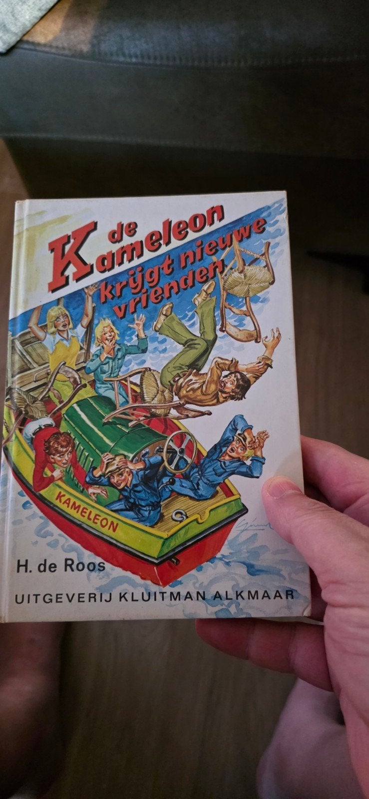 De Kameleon krijgt nieuwe vrienden - H. de Roos, Ophalen of Verzenden, Gelezen, H. de Roos, Fictie algemeen