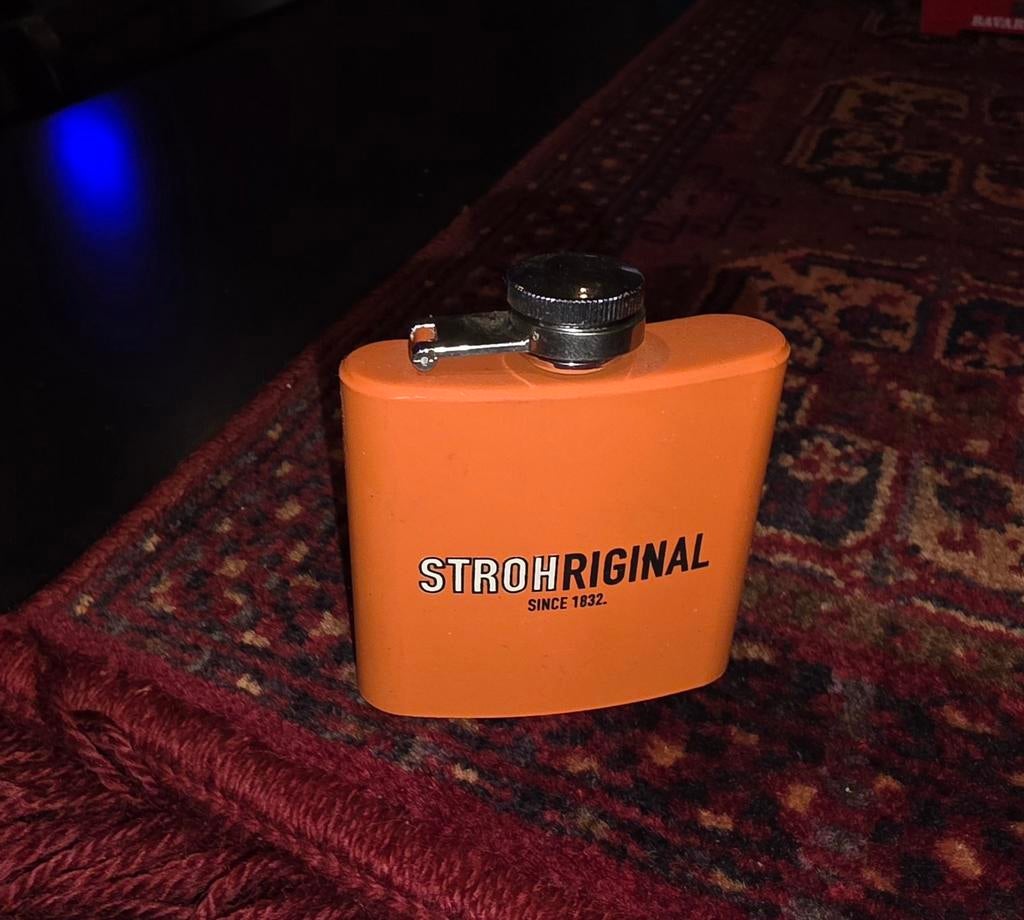 Stroh Original heupfles / flacon, Verzamelen, Ophalen of Verzenden, Zo goed als nieuw