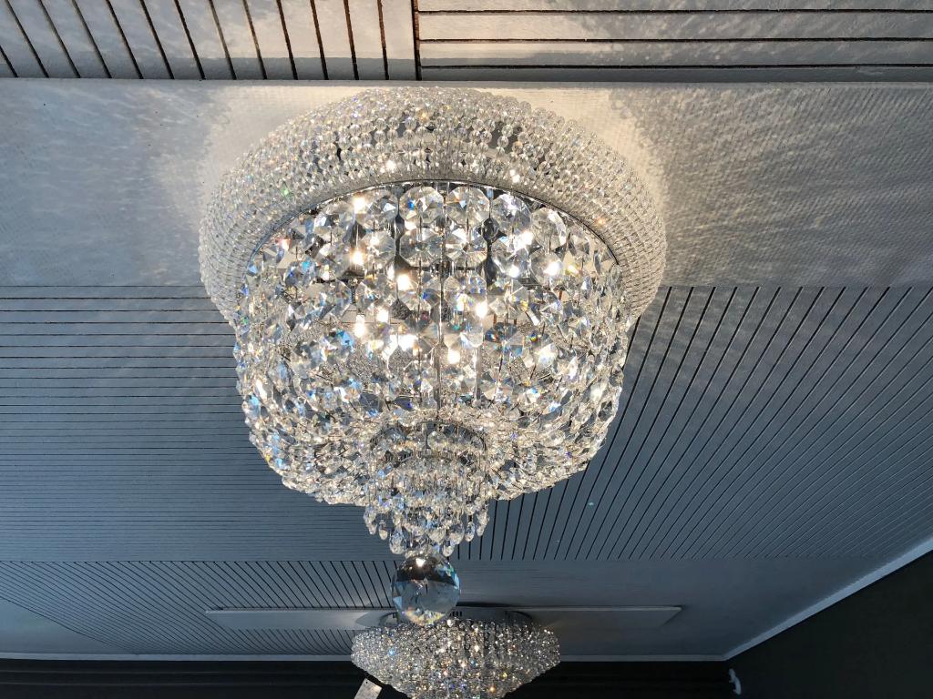 Kroonluchter-Winkel Kristal plafonniere + GRATIS dimbare LED, Verzenden, Nieuw