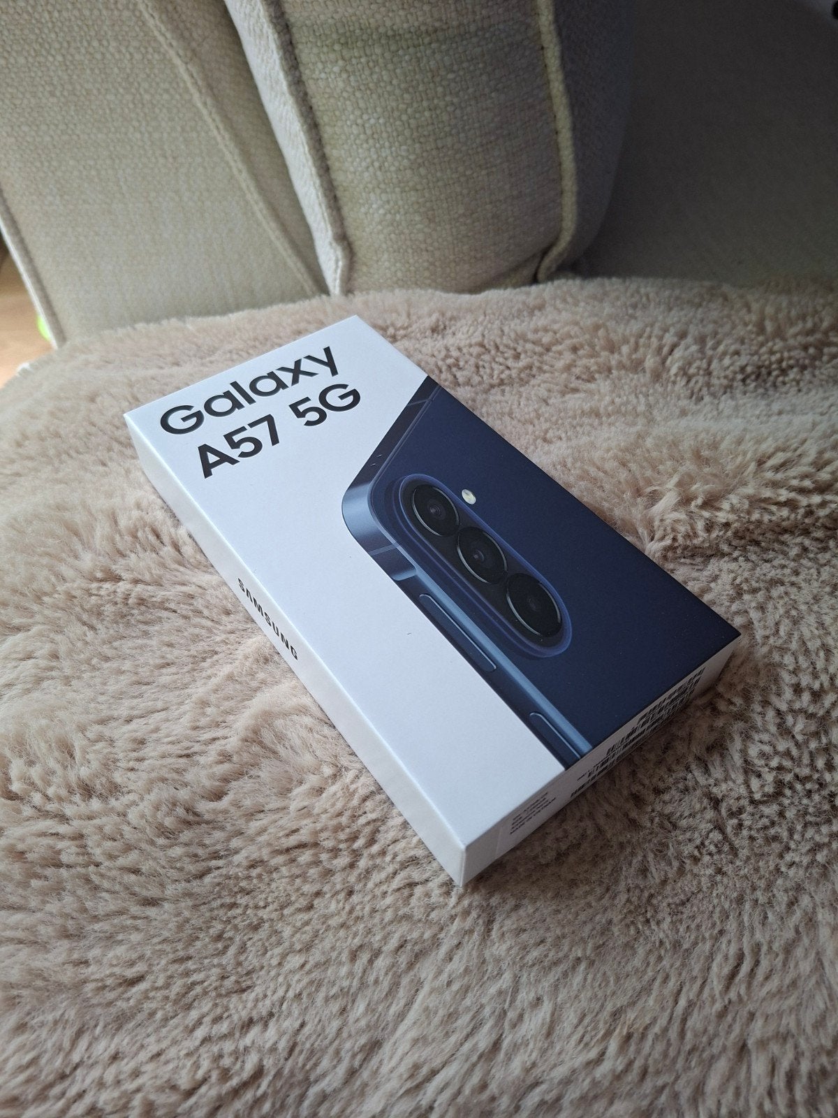 Samsung Galaxy A57 5G 256GB Awesome Navy Nieuw in doos, Ophalen, Blauw, Touchscreen, Nieuw