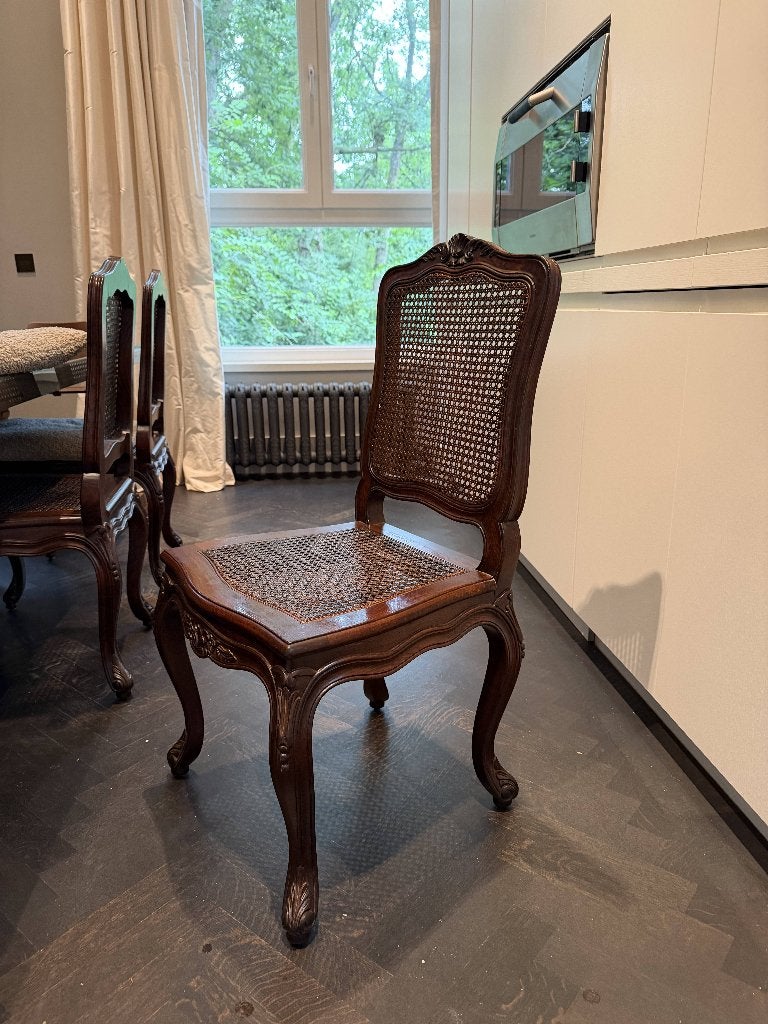 Eettafelstoelen van Oficina Inglesa 8x, Ophalen