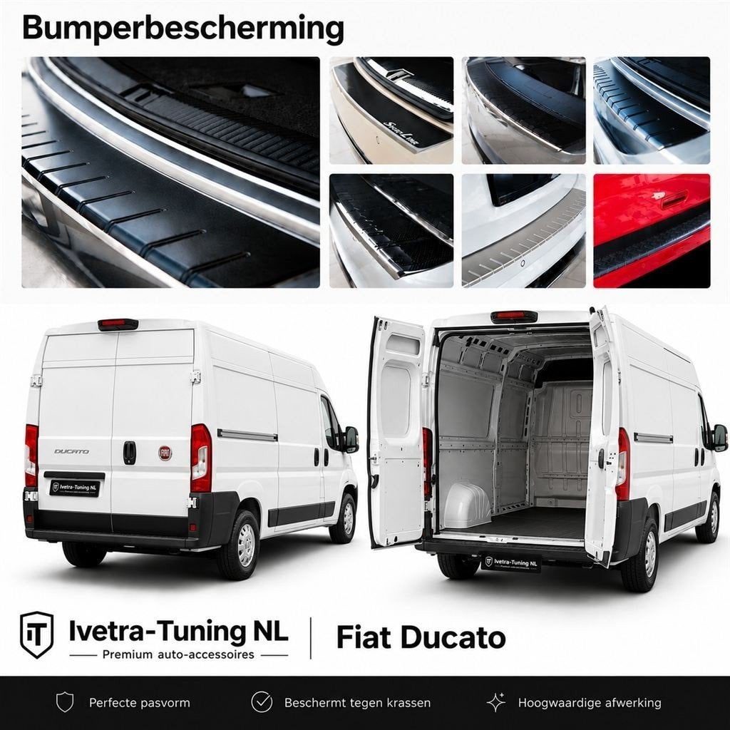 Bumperbeschermer Fiat Ducato [2014+], Verzenden, Ivetra-Tuning NL, Info@ivetra-tuning.nl | www.ivetra-tuning.nl, Huissen
