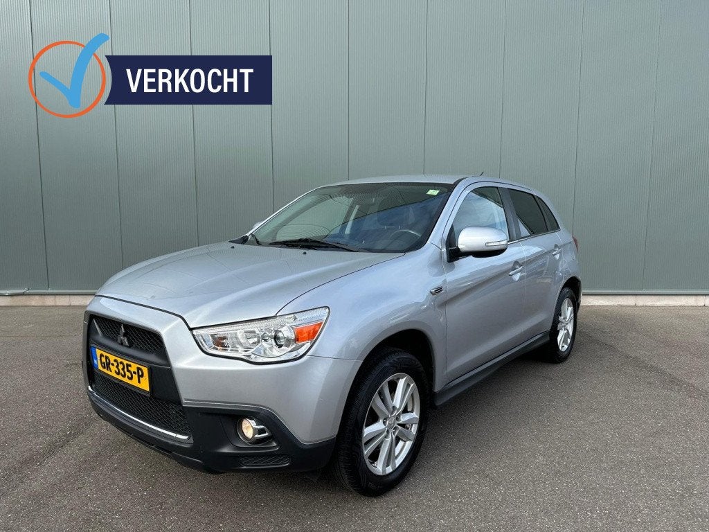 Mitsubishi ASX 1.6 IntroEd ClearTec AIRCO | TREKHAAK !, Auto's, Euro 5, 4 cilinders, 1590 cc, 1245 kg