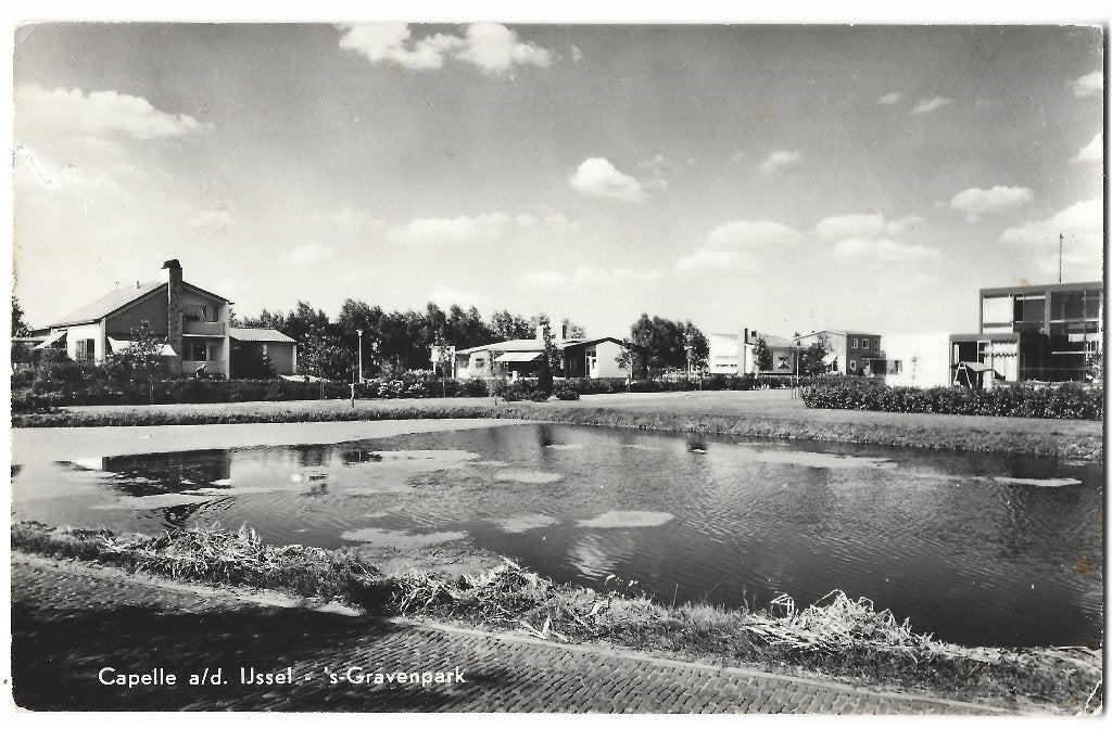 Capelle a/d. IJssel, 's-Gravenpark, Verzamelen, Ansichtkaarten | Nederland, Ophalen of Verzenden, 1960 tot 1980, Gelopen, Zuid-Holland