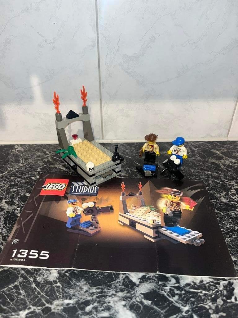 LEGO Set 1355 Temple of Gloom – met boekje & minifigures, Ophalen of Verzenden, Zo goed als nieuw, Complete set, Lego