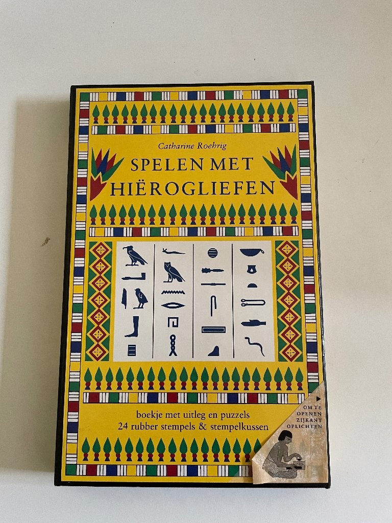 Spelen met Hiërogliefen boek, Boeken, Nieuw, Ophalen of Verzenden, Europa, Catharine Roehrig