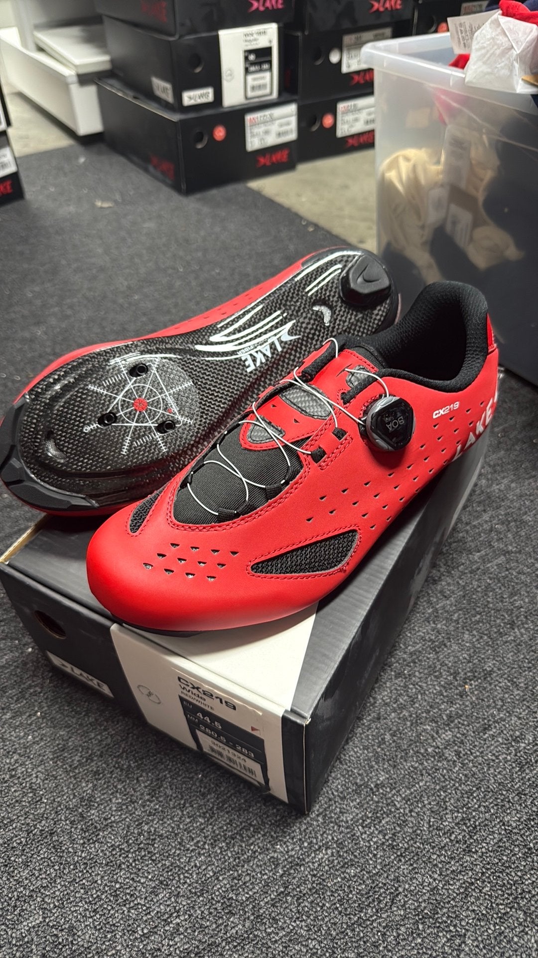 Lake cx219 wide wielerschoenen nieuw maat 44.5, J, Schoenen, Nieuw, Ophalen of Verzenden