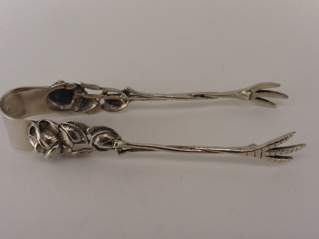 Zilveren klontjestang                                   Z127, Ophalen of Verzenden, Zilver