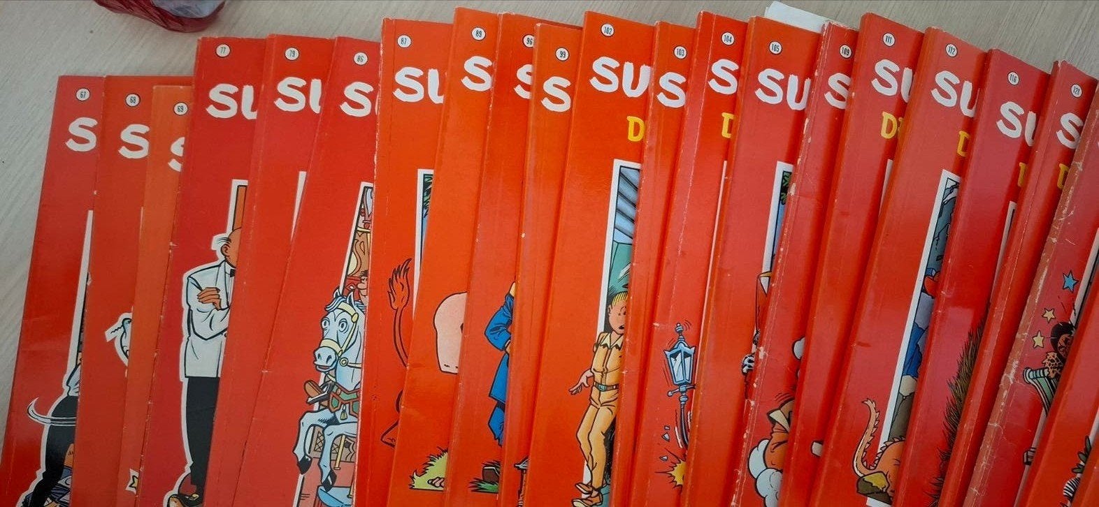 Suske en wiske, Meerdere stripboeken, Ophalen of Verzenden, Gelezen, Willy Vandersteen
