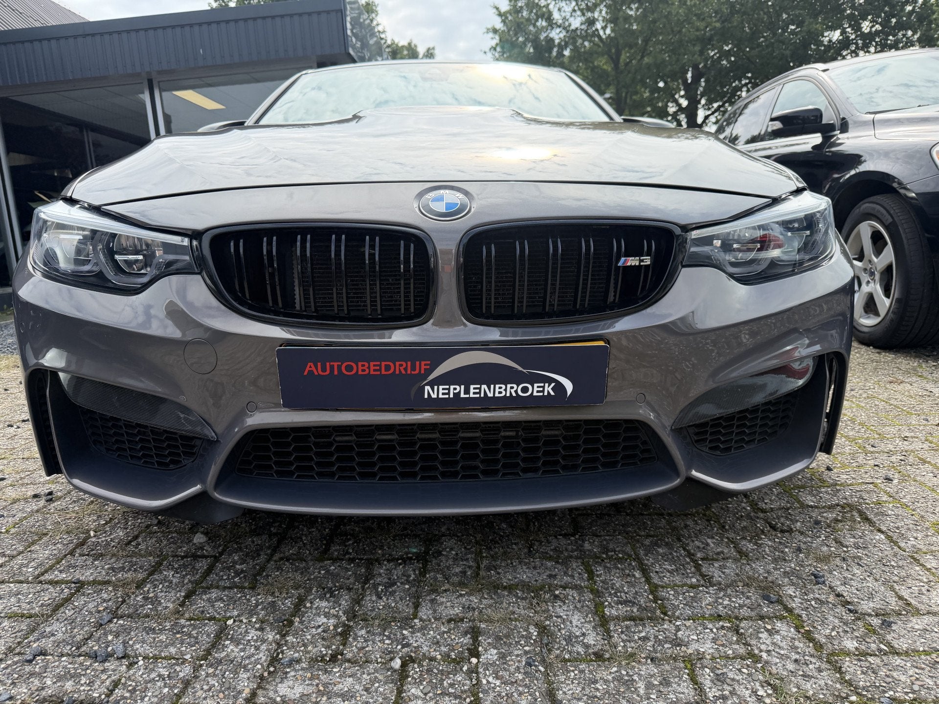 BMW 3 Serie M3 Competition DCTA Bj 2017 F80 Carbon 451pk Vol, Auto's, Automaat, Dealer onderhouden, Achterwielaandrijving, Gebruikt