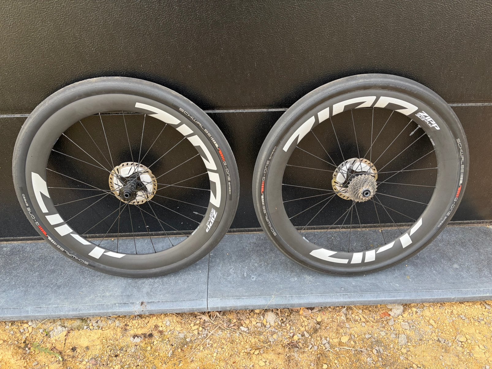 Wielset Zipp 303XPLRS, Fietsen en Brommers, Zo goed als nieuw, Gravelbike, Carbon, Ophalen