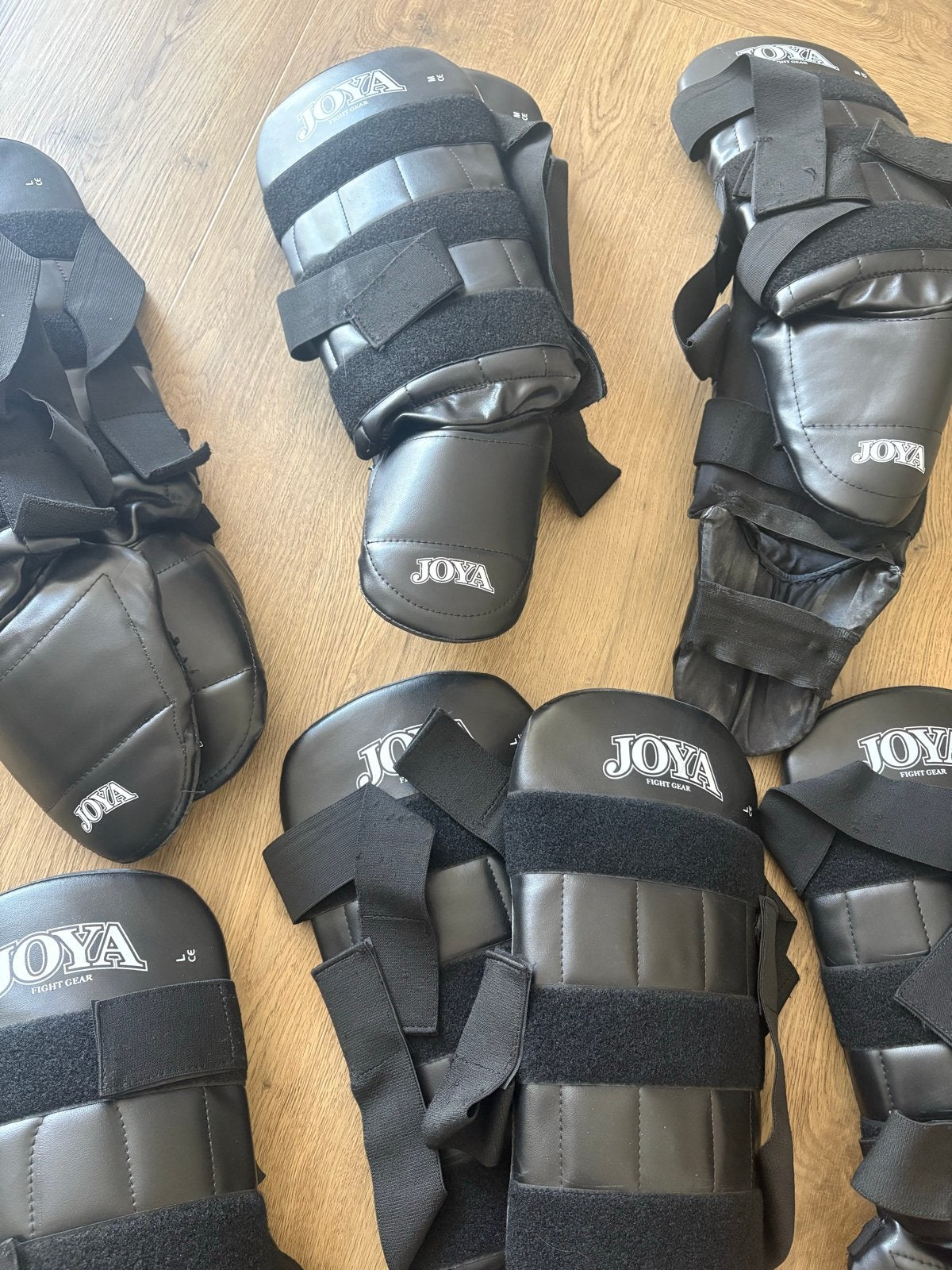Joya scheenbeschermers - 6 paar, Sport en Fitness, Ophalen of Verzenden, Gebruikt, Overige, Vechtsportbescherming