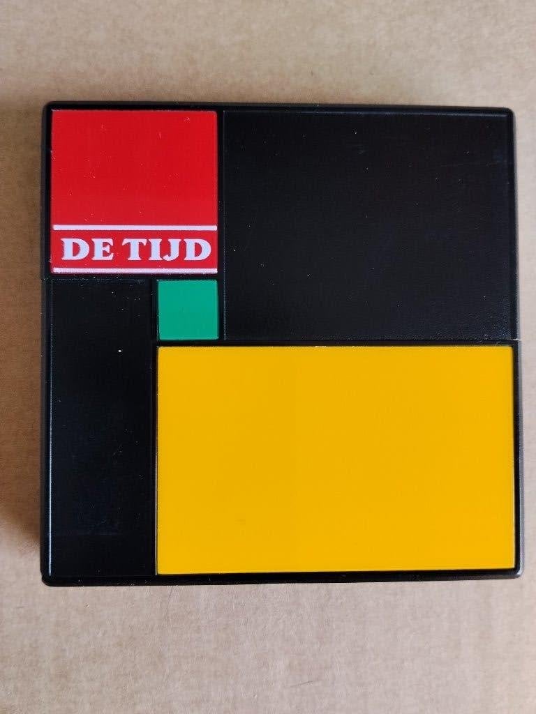 Vintage 'De Tijd' Schuifcalculator in Doos, Verzamelen, Ophalen of Verzenden, Nieuw, Overige typen