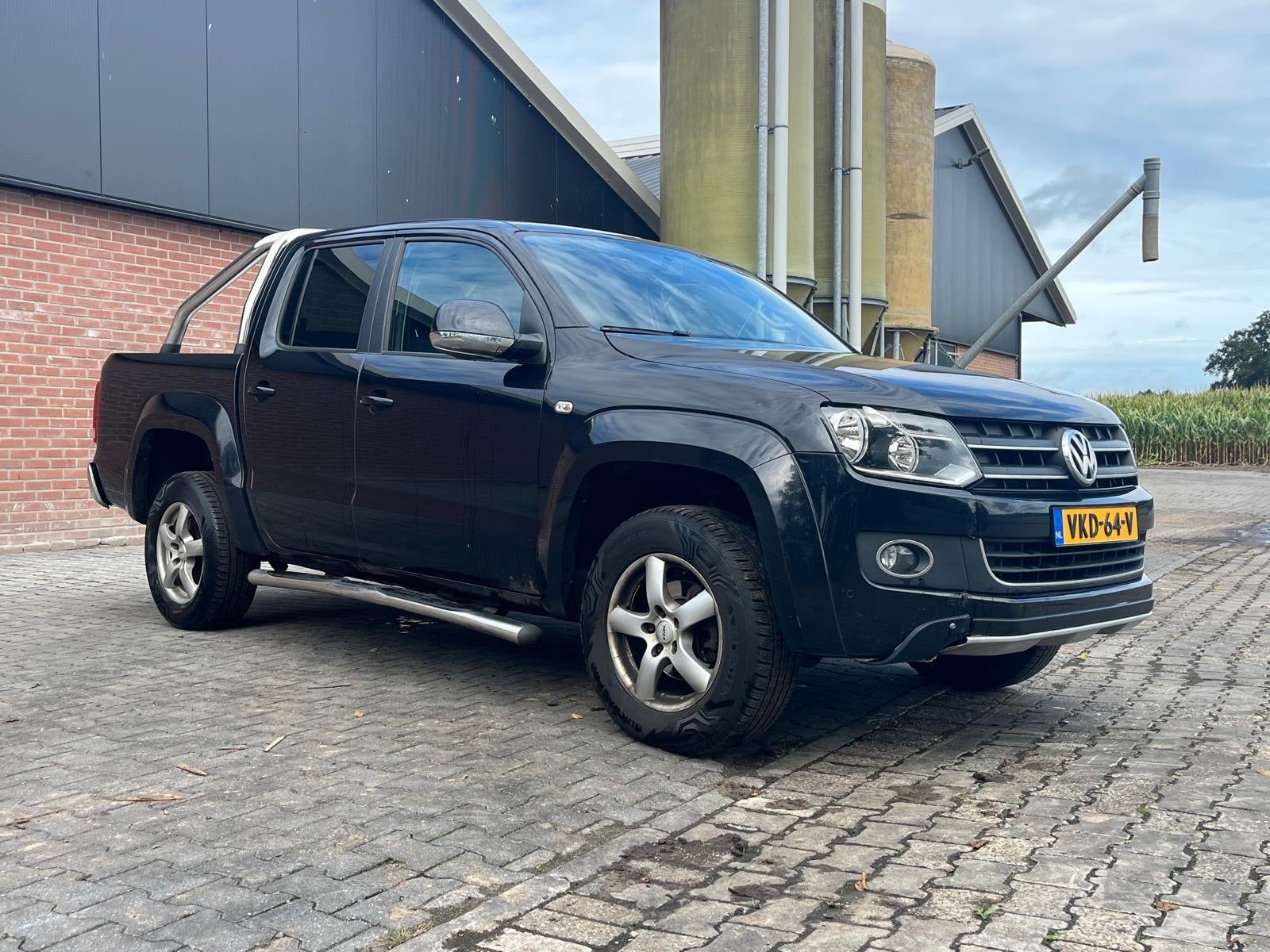 Volkswagen Amarok Pupc 2.0 TDI 180pk 4Motion Aut 2012 Zwart, Automaat, Zwart, 4 cilinders, Zwart