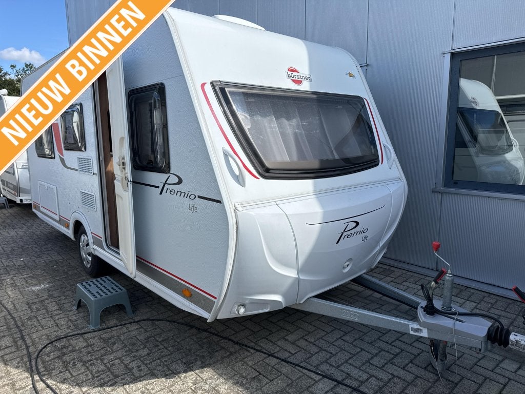 Bürstner Premio Life 480 TL, Caravans en Kamperen, Caravans, Standaardzit, Koelkast, Bedrijf, 750 - 1000 kg