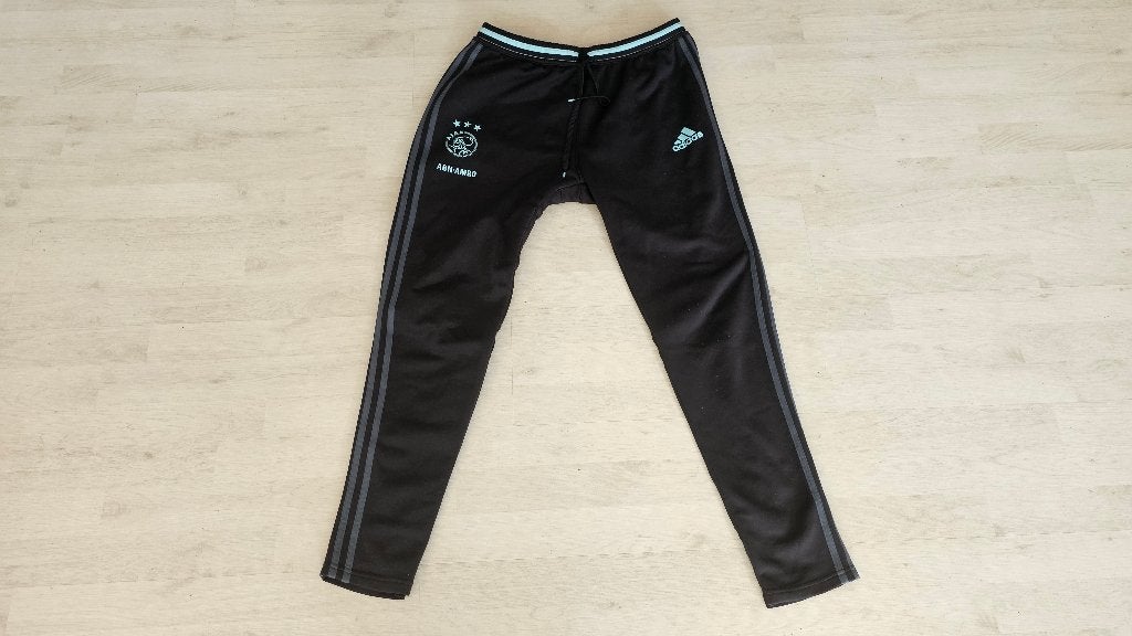 Ajax Trainingsbroek! Seizoen 16/17! Sponsor ABN! Mt L!, Ophalen of Verzenden, Zo goed als nieuw, Rood, Voetbal