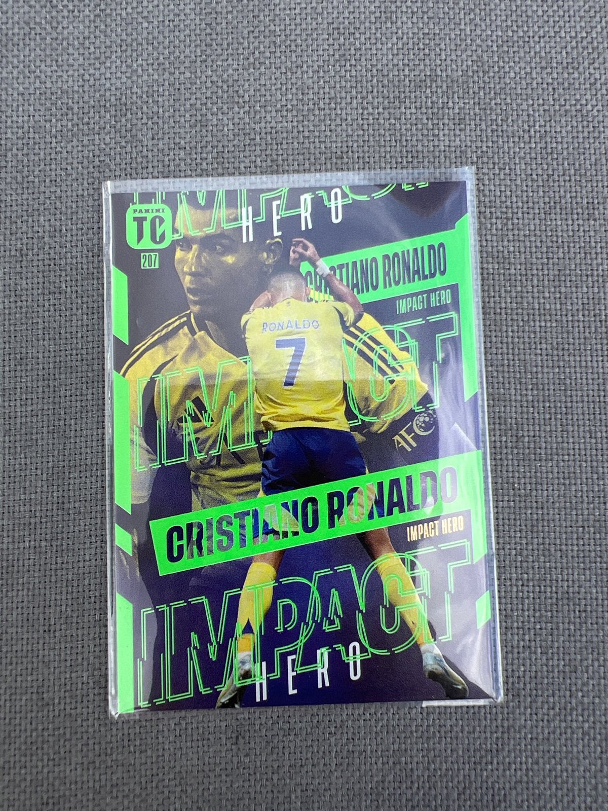 Panini Top Class 2024 Cristiano Ronaldo Impact Hero, Ophalen of Verzenden, Nieuw, Buitenlandse clubs, Spelerskaart