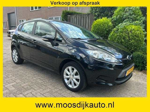Ford Fiesta 1.25 Limited 1e eig/ Airco/ 5 Drs/ Origineel NL, Voorwielaandrijving, Euro 5, Stof, 1242 cc