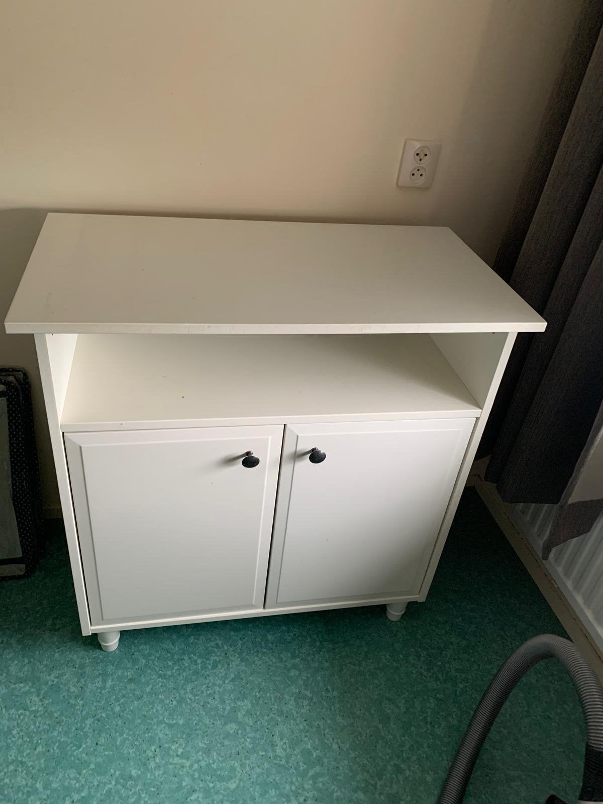 Witte Commode/Kast - 85x45x80 cm, Gebruikt, 75 tot 100 cm, Minder dan 50 cm, Commode