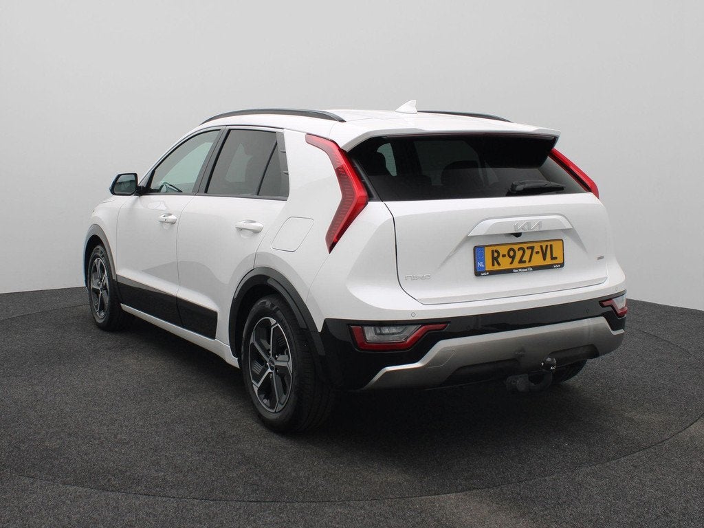 Kia Niro 1.6 GDi Hybrid DynamicPlusLine | Elek. Achterklep |, Gebruikt, Euro 6, Wit, Origineel Nederlands