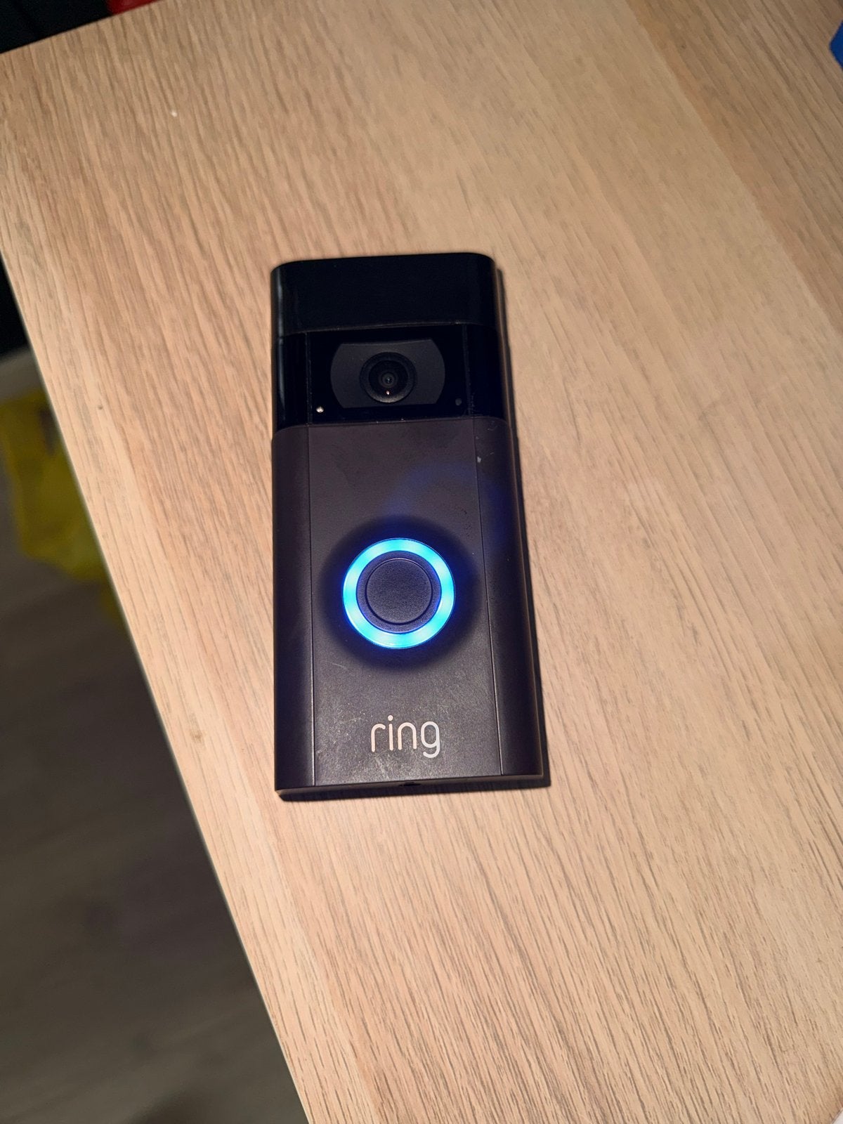 Ring Video Deurbel met Chime Pro - Draadloos, Huis en Inrichting, Ophalen of Verzenden, Ingebouwde camera, Gebruikt, Draadloos
