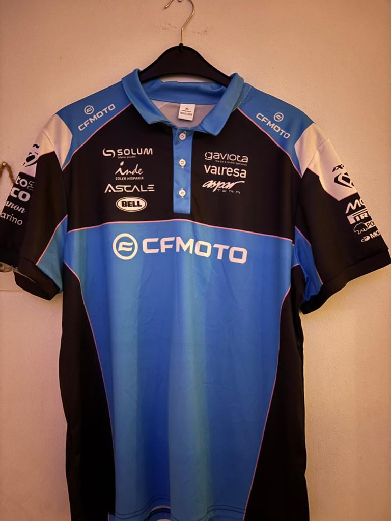 CF Moto Aspar Team Shirt, Ophalen of Verzenden, Nieuw, Overige maten, Zwart
